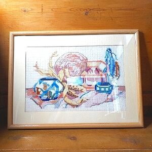 Needlepoint Native American Theme